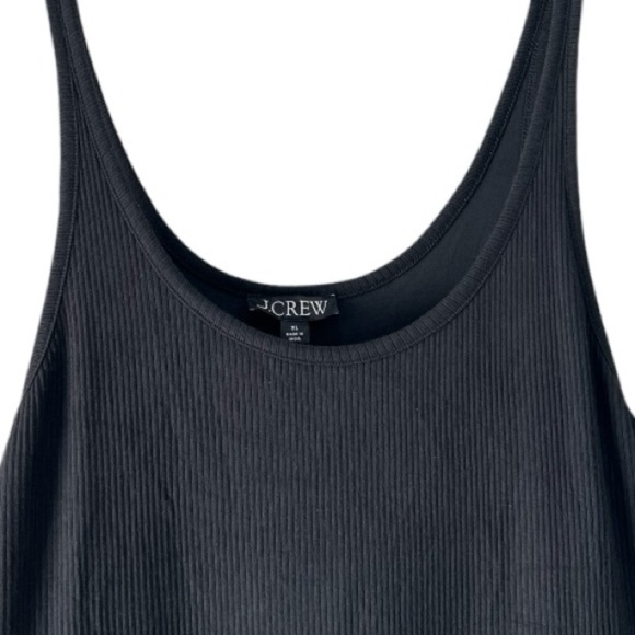 J.Crew Black Knit Mixy Bubble Hem Dress with Pockets Size XL Style BY828 NEW - Picture 11 of 14